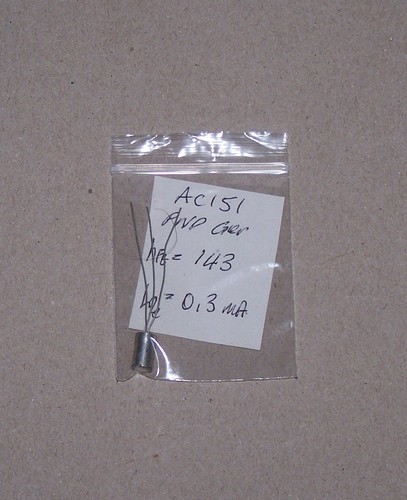 Ac151 pnp germanium transistor - ac151,