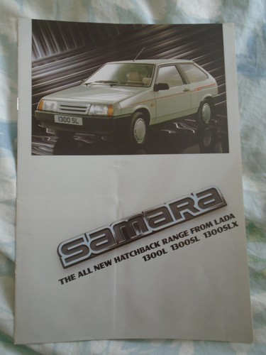 Lada samara range - samara, brochure