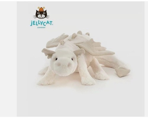 Jellycat snow dragon - snow, large