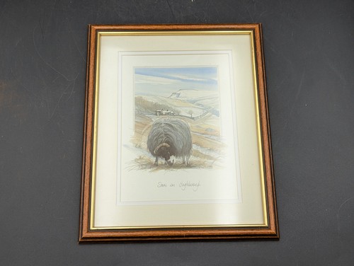Geoffrey cowton signed print - geoffrey,
