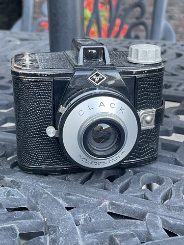 Vintage agfa clack camera - vintage,