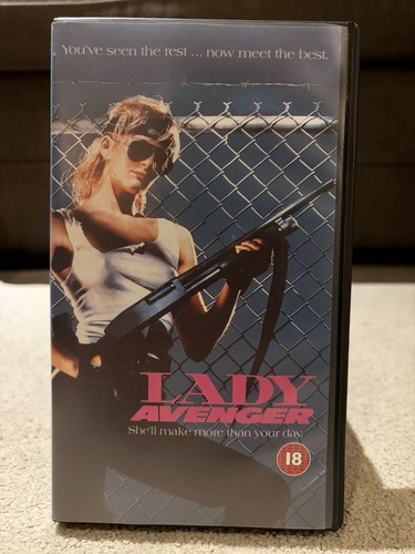 Lady avenger vhs - avenger,