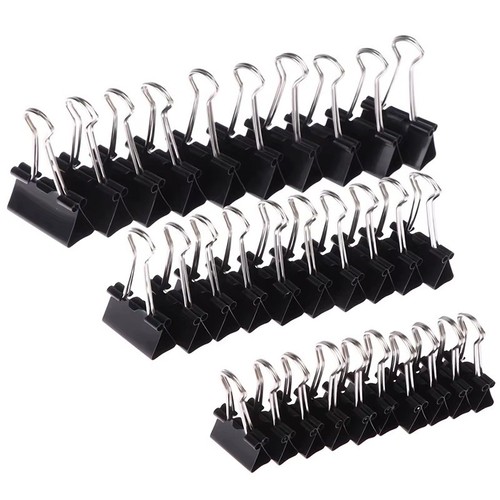 10x bulldog foldback clips - 10x,