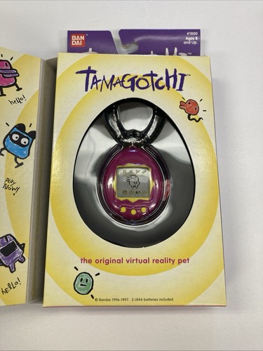 Bandai tamagotchi red - red, yellow