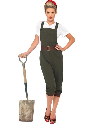 Ladies 1940s land girl costume - ladies,