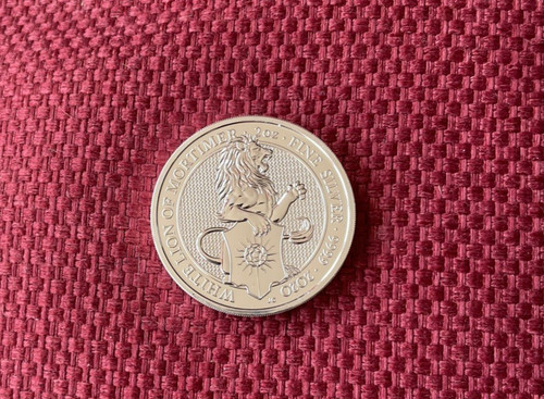 2020 2oz fine silver coin - 2020, 2oz.