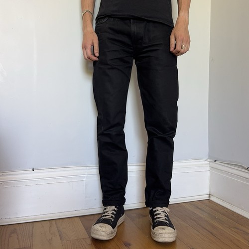 Lee black selvedge jeans rider - lee,