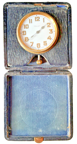 Swiss day travel clock in - 8,
