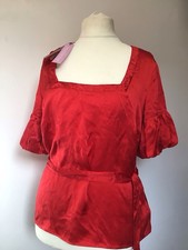 Monsoon Red Pure Silk Boho