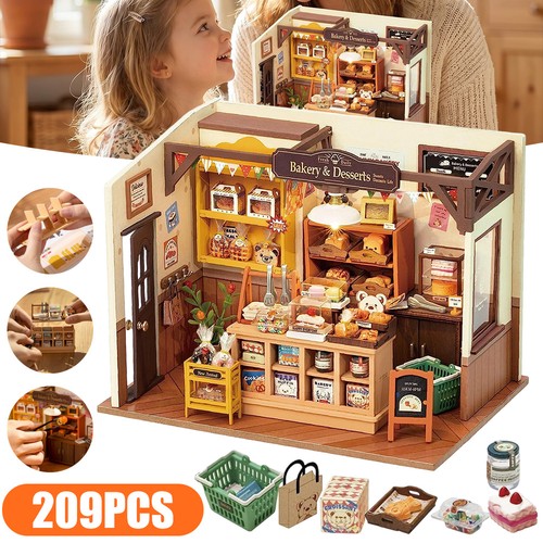 Mini dollhouse kit - mini, diy