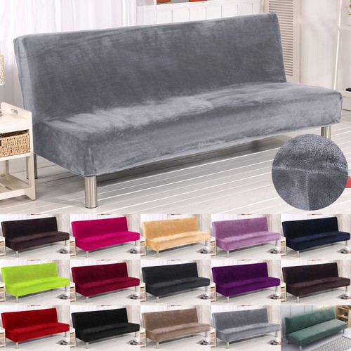 Armless sofa bed - bed, cover