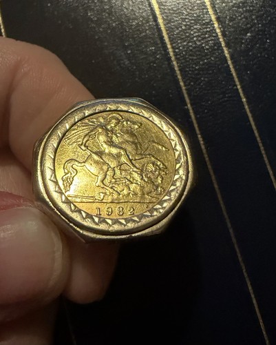 1982 gold half - gold,
