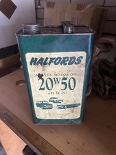 Halfords 20w 50 Oil Can