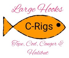 Rigs large hooks for tope - c-rigs,
