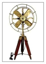 Fan electric corded handmade - fan,