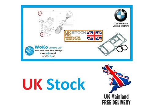Bmw oil filter - housing, gasket