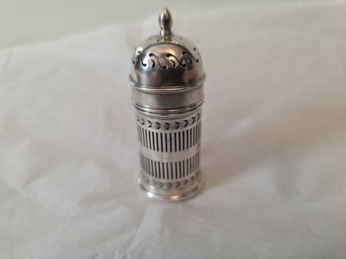 Sterling silver salt shaker - sterling,