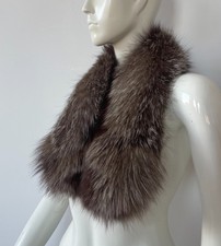 Real Natural SILVER FOX Fur