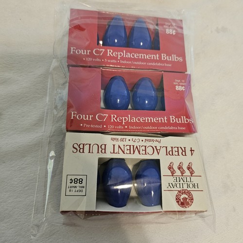 Blue replacement bulbs - replacement, 12
