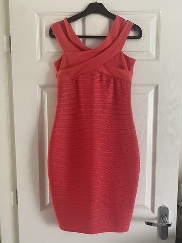 Lipsy women coral dress - coral,