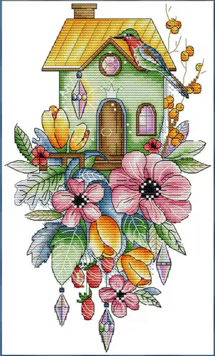 Counted cross stitch kit - stitch, 14