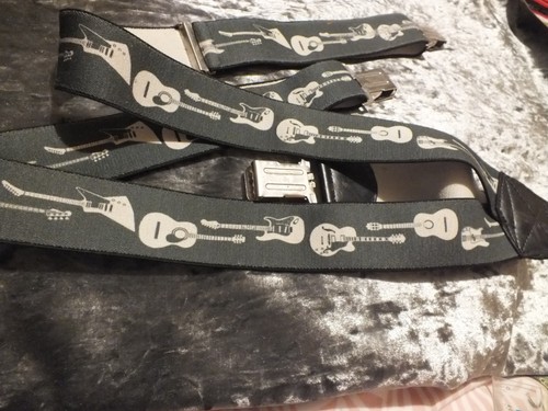 Gents elastic braces guitar - gents', braces: