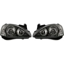 LHD smoke Headlights Pair
