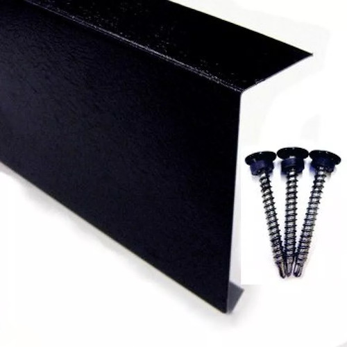 Rubber roofing metal trim - metal,