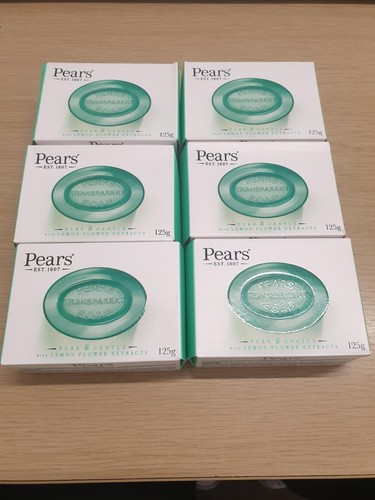 Pears transparent green soap - green,