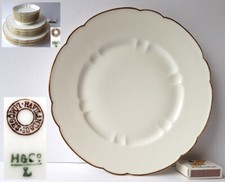 Set of 4 plates, LIMOGES