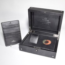 Omega Speedmaster Apollo Soyuz Limited Edition Watch Box Case, Wallet & Cushion