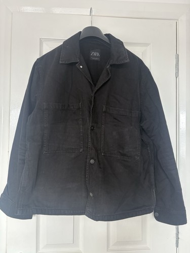 Zara men black denim - zara,