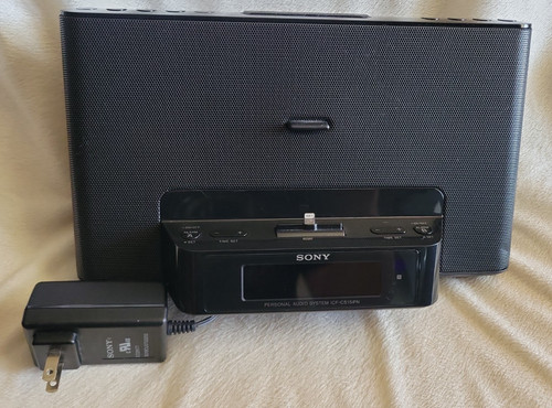Sony icf cs15ip radio audio - sony,