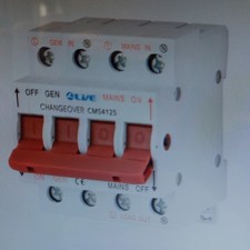 Change Over Switch 125 Amp 4