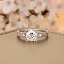 Art Deco Round Cut Diamond