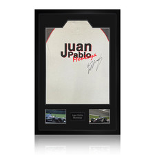 Juan Pablo Montoya Signed