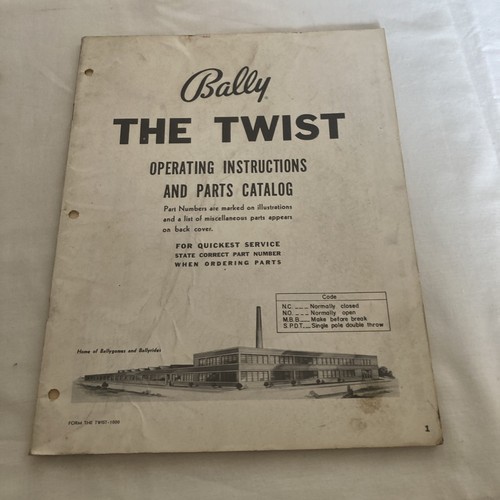 Bally the twist - pin, ball