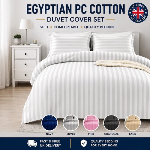 Egyptian cotton duvet set - cotton,