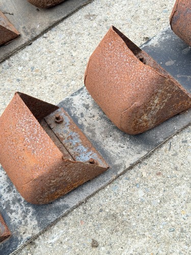 Vintage rust metal grain - 5,