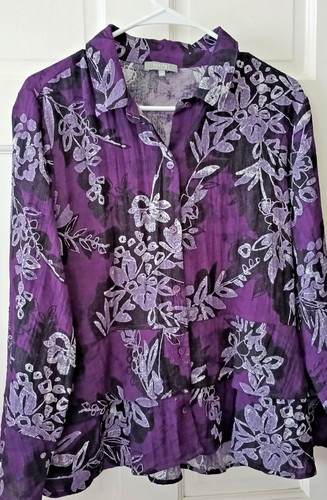 Habitat button front shirt - front,