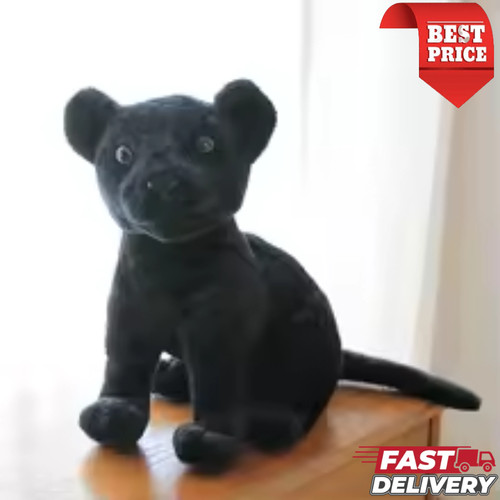 Realistic wild cat plush - cat, toy