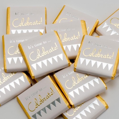 Chocolate favours neapolitans - chocolate,