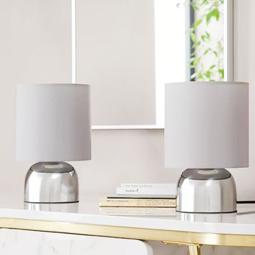 Home pair touch table - home, lamps