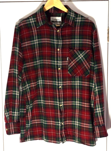 Champion long sleeve - champion, plaid