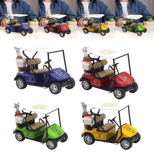 Golf cart sculpture ornament - cart,