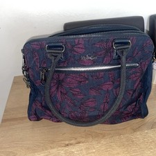 Kipling Medium Navy & Pink