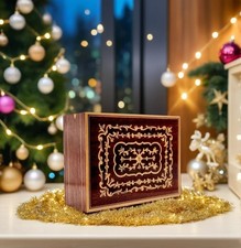 WOODEN BOX Classic Marquetry