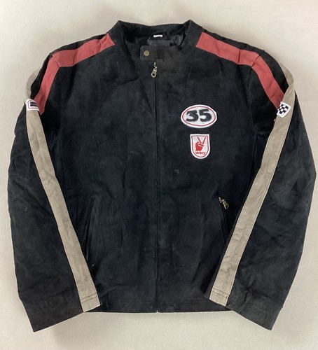 Vintage leather biker jacket - biker,