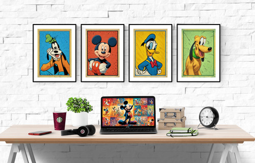 Mickey mouse friends comic - &,