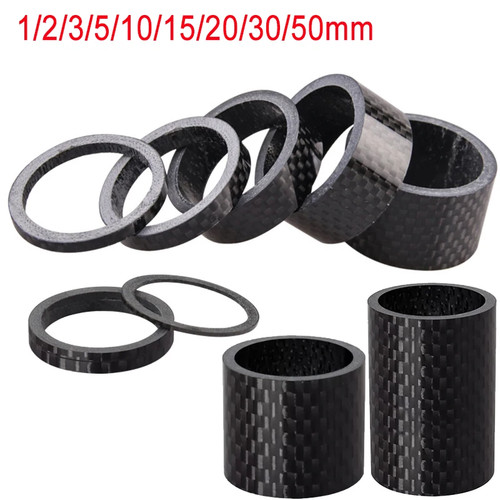 Carbon fibre headset stem - carbon,